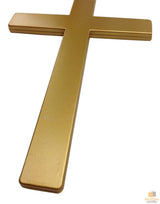 Monk Cross Pendant Necklace - Ideal Religious Accessory for Priest or Nun Halloween Costumes - Side View
