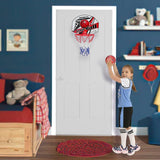Mini Basketball Hoop Ring Kids Toy Children Door Indoor Hang Backboard - Rear View