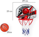 Mini Basketball Hoop Ring Kids Toy Children Door Indoor Hang Backboard - Close-Up Angle