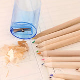 18pcs Mini Colour Pencils Junior Artist Coloured Pencils Kids Drawing Pencil - Side View