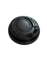 1000x Plastic Coffee Cup Sip Lids Suits 8oz/10oz Cups Take Away Bulk 80mm - Side View