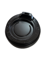 1000x Plastic Coffee Cup Sip Lids Suits 8oz/10oz Cups Take Away Bulk 80mm - Top-Down View