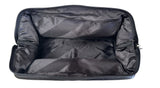 Pierre Cardin Mens Rustic Leather Toiletry Case Bag Travel - Black - Side View