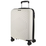 Pierre Cardin 76cm Large Hard-Shell Suitcase Travel Luggage Bag - White - Front View