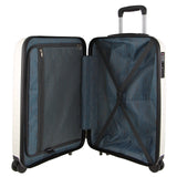 Pierre Cardin 76cm Large Hard-Shell Suitcase Travel Luggage Bag - White - Top-Down View