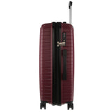 Pierre Cardin 65cm/89L Medium Hard-Shell Suitcase Travel Luggage Bag - Burgundy
