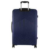 Pierre Cardin 65cm Medium Hard-Shell Suitcase Travel Luggage Bag - Navy