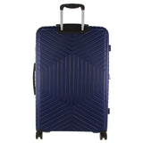 Pierre Cardin 65cm Medium Hard-Shell Suitcase Travel Luggage Bag - Navy - Side View