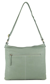 3-Piece Set Pierre Cardin Womens Woven Cross-Body Bag - Mint Green - Extra Image