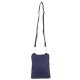 Pierre Cardin Women's Navy RFID-Blocking Anti-Theft Slash-Proof Crossbody Bag - Top-Down View