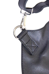 Pierre Cardin Professional Leather Apron Butcher Woodwork Hairdressing Barber Chef - Black - Extra Image