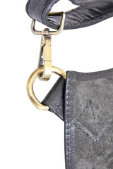 Pierre Cardin Professional Leather Apron Butcher Woodwork Hairdressing Barber Chef - Black - Extra Image