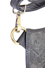 2x Pierre Cardin Professional Leather Apron Butcher Woodwork Barber Chef - Black - Rear View