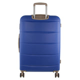 Pierre Cardin Hardshell Cabin Luggage Bag Travel Carry On TSA 54cm (49L) - Ocean - Side View