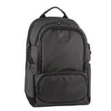 Pierre Cardin Backpack Bag Travel & Business Built-in USB Port Outdoor - Black - Front View