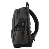 Pierre Cardin Backpack Bag Travel & Business Built-in USB Port Outdoor - Black - Side View