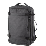 Pierre Cardin Mens Travel & Business Backpack with Built-in USB Port - Grey - Front View