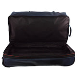 Pierre Cardin 82 cm Large Wheeled Duffel Bag - Navy Soft Travel Luggage