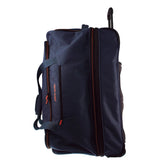 Pierre Cardin 82 cm Large Wheeled Duffel Bag - Navy Soft Travel Luggage - 45-Degree Angle