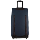 Pierre Cardin 82 cm Large Wheeled Duffel Bag - Navy Soft Travel Luggage