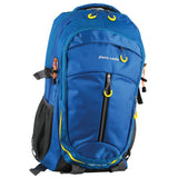 Pierre Cardin Mens Nylon Travel & Sport Large Backpack Bag in Blue - Front View