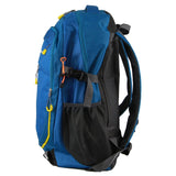 Pierre Cardin Mens Nylon Travel & Sport Large Backpack Bag in Blue - Side View
