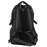 Pierre Cardin Mens Nylon Adventure Travel & Sport Large Backpack Bag in Grey/Black - Side View