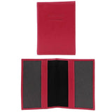 Pierre Cardin Slim Leather Passport Travel Wallet Holder RFID Case Cover - Fuschia