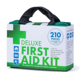 210 PCS Emergency First Aid Kit Medical Travel Set Workplace Family Safety AU - Front View