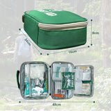 3x 258pcs Premium First Aid Kit Medical Travel Set Emergency Family Safety - Top-Down View