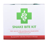 12x 9 Piece Australian Snake Bite First Aid Kit Camping Hiking Travel - 45-Degree Angle