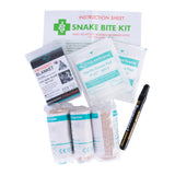 6x 9 Piece Australian Snake Bite First Aid Kit Camping Hiking Travel - Side View
