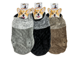 50cm Quilted Dog Jacket Coat Warm Winter Pet Clothes Vest Padded Windbreaker - Front View