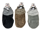 60cm Quilted Dog Jacket Coat Warm Winter Pet Clothes Vest Padded Windbreaker - Side View