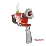 Packing Tape Dispenser Gun For 50mm Width Roll Stick Tape Cutter - Side View