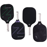 4x Graphite Carbon Fiber Pickleball Paddles Pickle Ball Racket Racquet Bulk - Front View