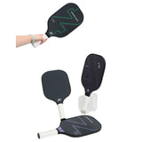 4x Graphite Carbon Fiber Pickleball Paddles Pickle Ball Racket Racquet Bulk - 45-Degree Angle