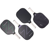 4x Graphite Carbon Fiber Pickleball Paddles Pickle Ball Racket Racquet Bulk - Low Angle