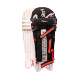 Kookaburra Boys Cricket Batting Pads Leg Guards Knee Pad Protection - Top-Down View