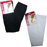 Chic Black and White Over The Knee Socks - 2 Pairs for Women