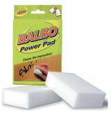 Pack of 2 BALBO Power Pad Cleaning Pad Eraser Magic Cleaning Tool Sponge - Front View