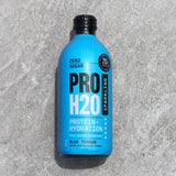 PRO H20 Sparkling 20g Protein Hydration Drink Zero Sugar Hydrate - Blue Tongue - Rear View