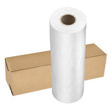 6 Produce Rolls Bags Heavy Duty Food Grade Freezer Supermarket Bag Gusset - Top-Down View