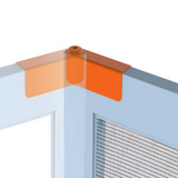 Rolltrak Flyscreen Frame Hinge (1 Pack of 2) - Fits 25mm x 11mm Frame - Front View