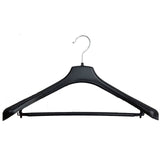 SUIT HANGER Jacket Pants Clothing Coat Non Slip Broad Shoulder Tube Holder - Front View