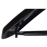 3pcs SUIT HANGER Jacket Pants Clothing Coat Non Slip Broad Shoulder Tube Holder - Top-Down View