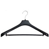 3pcs SUIT HANGER Jacket Pants Clothing Coat Non Slip Broad Shoulder Tube Holder - Extra Image
