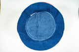Rainbow Terry Towelling Bucket Hat Gay Lesbian Mardi Gras Party Cap LGBT - Reversible - X-Large (60cm) - Rear View