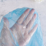 RAIN PONCHO Disposable Emergency Rain Coat Waterproof Jacket Adult Outdoor - Side View