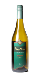 2018 Riverstone Estate Chardonnay White Wine - 750ml Bottle - Front View